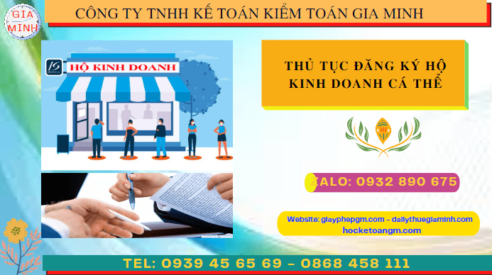 THỦ TỤC ĐĂNG KÝ HỘ KINH DOANH CÁ THỂ TẠI NINH THUẬN 4 Hồ sơ đăng ký hộ kinh doanh cá thể tại Ninh Thuận
