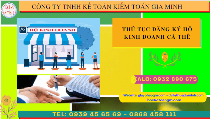 Hồ sơ đăng ký hộ kinh doanh cá thể tại Thừa Thiên Huế
