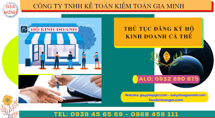 Hồ sơ đăng ký hộ kinh doanh cá thể tại Vĩnh Phúc