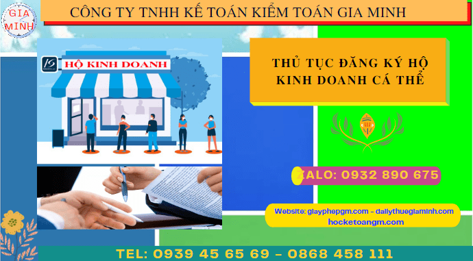 Hồ sơ đăng ký hộ kinh doanh cá thể tại Cao Bằng