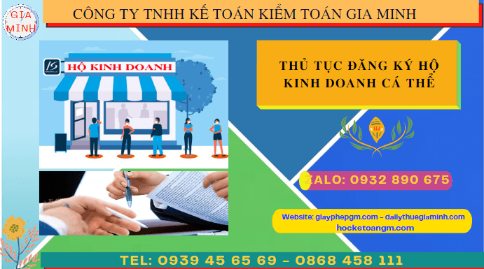 Hồ sơ đăng ký hộ kinh doanh cá thể tại Thái Nguyên