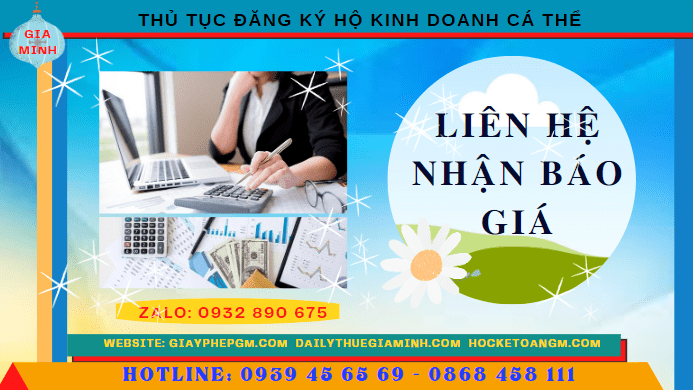 Chi phí thủ tục đăng ký hộ kinh doanh cá thể tại Tiền Giang