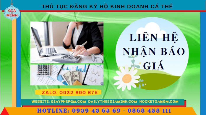 Chi phí thủ tục đăng ký hộ kinh doanh cá thể tại Trà Vinh