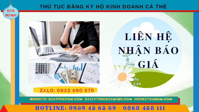 Chi phí thủ tục đăng ký hộ kinh doanh cá thể tại Vĩnh Long