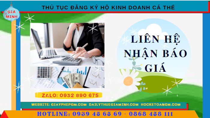 Chi phí thủ tục đăng ký hộ kinh doanh cá thể tại Bà Rịa Vũng Tàu