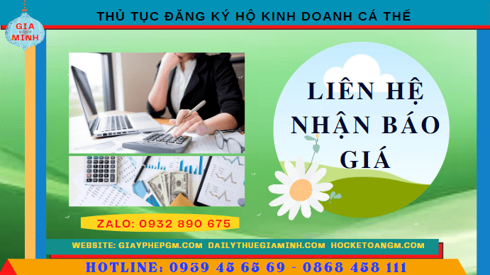 Chi phí thủ tục đăng ký hộ kinh doanh cá thể tại Bình Phước