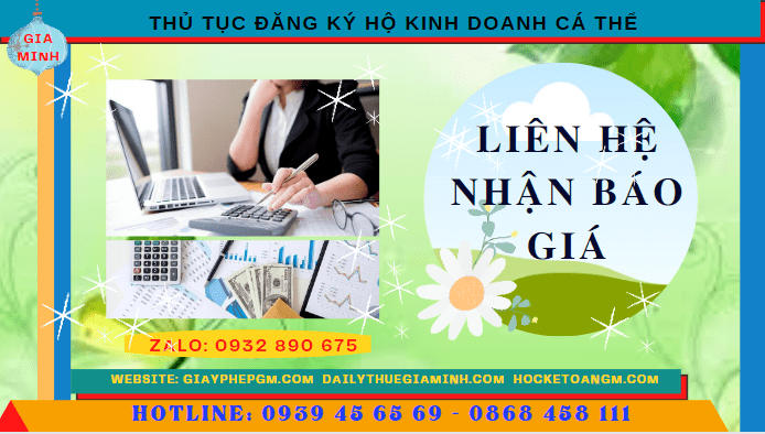 THỦ TỤC ĐĂNG KÝ HỘ KINH DOANH CÁ THỂ TẠI NINH THUẬN 5 Chi phí thủ tục đăng ký hộ kinh doanh cá thể tại Ninh Thuận