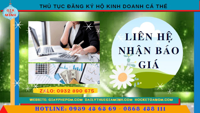THỦ TỤC ĐĂNG KÝ HỘ KINH DOANH CÁ THỂ TẠI QUẢNG NAM 5 Chi phí thủ tục đăng ký hộ kinh doanh cá thể tại Quảng Nam