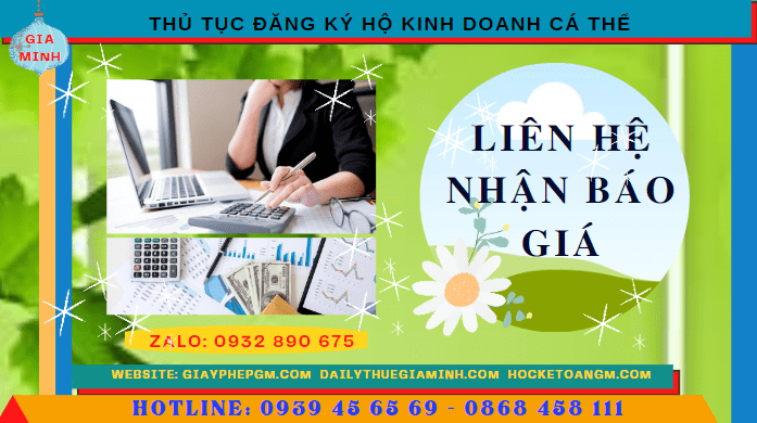 THỦ TỤC ĐĂNG KÝ HỘ KINH DOANH CÁ THỂ TẠI NGHỆ AN 5 Chi phí thủ tục đăng ký hộ kinh doanh cá thể tại Nghệ An