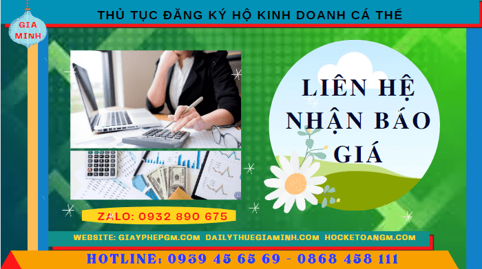 Chi phí thủ tục đăng ký hộ kinh doanh cá thể tại Quảng Trị