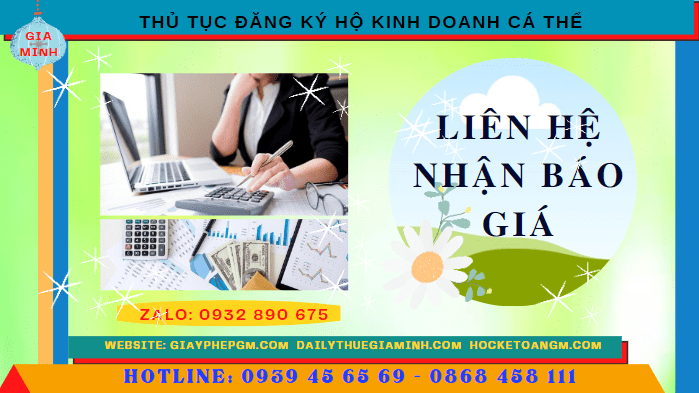 Chi phí thủ tục đăng ký hộ kinh doanh cá thể tại TT Huế