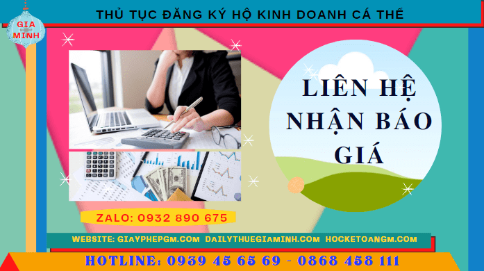 Chi phí thủ tục đăng ký hộ kinh doanh cá thể tại Thừa Thiên Huế