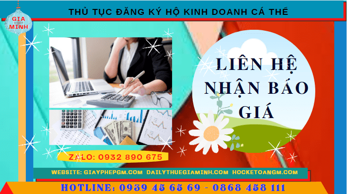 Chi phí thủ tục đăng ký hộ kinh doanh cá thể tại Cao Bằng