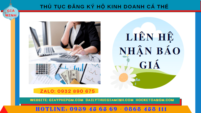 THỦ TỤC ĐĂNG KÝ HỘ KINH DOANH CÁ THỂ TẠI PHÚ THỌ 5 Chi phí thủ tục đăng ký hộ kinh doanh cá thể tại Phú Thọ