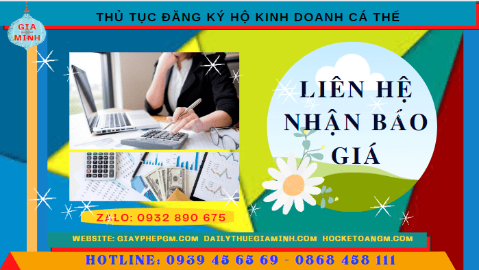 Chi phí thủ tục đăng ký hộ kinh doanh cá thể tại Lai Châu