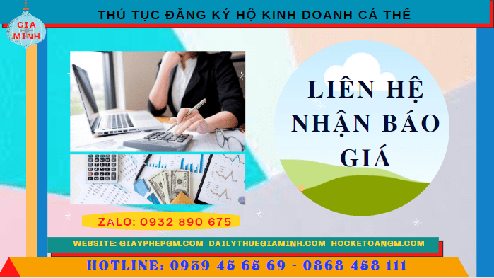 Chi phí thủ tục đăng ký hộ kinh doanh cá thể tại Thành Phố Hưng Yên
