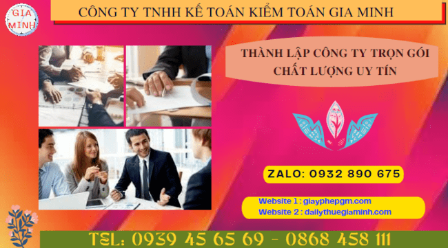 Dịch vụ đăng ký thành lập công ty trọn gói tại Thành Phố Thủ Đức - TPHCM