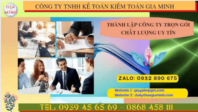Tư vấn dịch vụ thành lập công ty trọn gói tại Cần Thơ