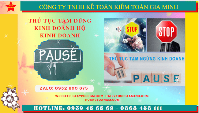 Thủ tục tạm dừng kinh doanh hộ kinh doanh tại Thành phố Thủ Đức 6 Tạm dừng kinh doanh hộ kinh doanh theo quy định tại Thành Phố Thủ Đức - TPHCM