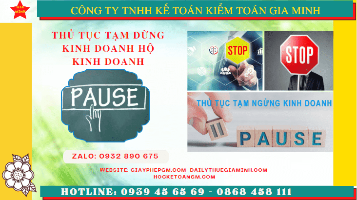 Thủ tục tạm dừng kinh doanh hộ kinh doanh tại An Giang 7 Tạm dừng kinh doanh hộ kinh doanh theo quy định tại An Giang