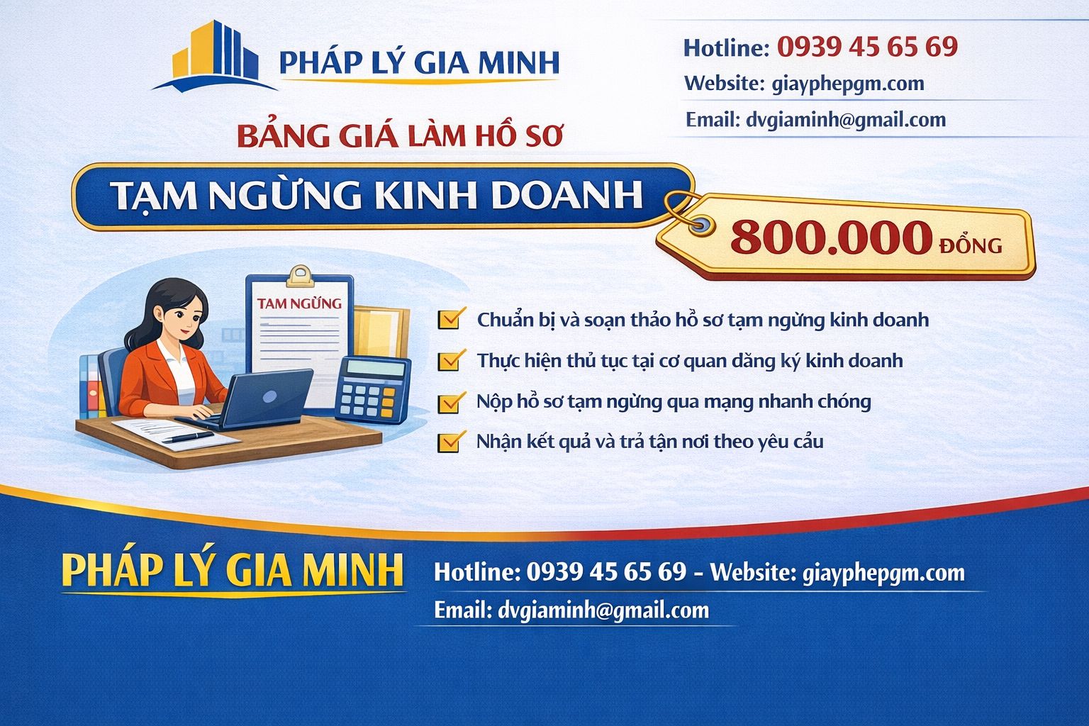 Chi phí tạm ngừng kinh doanh công ty tại Sơn La