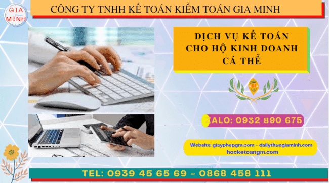 Dịch vụ kế toán hộ kinh doanh trọn gói giá rẻ tại Trà Vinh