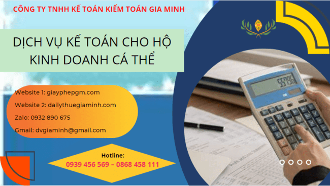 Địa chỉ làm dịch vụ kế toán hộ kinh doanh tại Trà Vinh