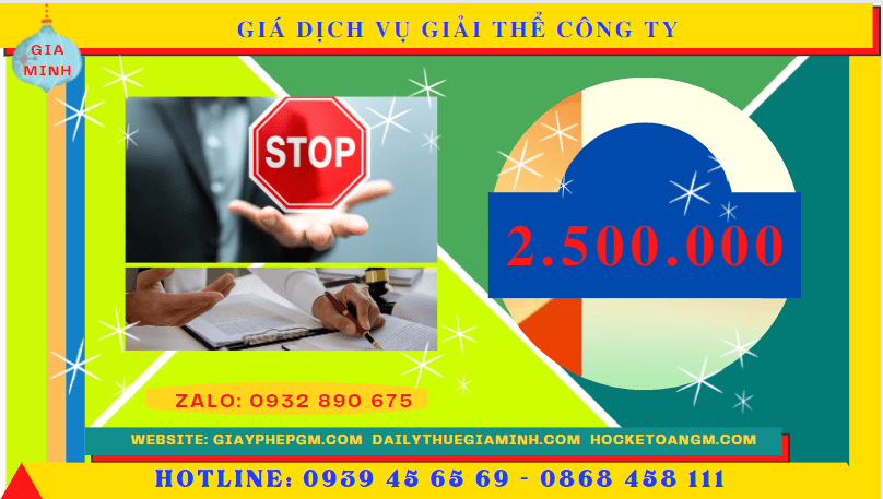 Giá dịch vụ giải thể công ty tại kiên giang 5 Giá dịch vụ giải thể công ty doanh nghiệp tại Kiên Giang