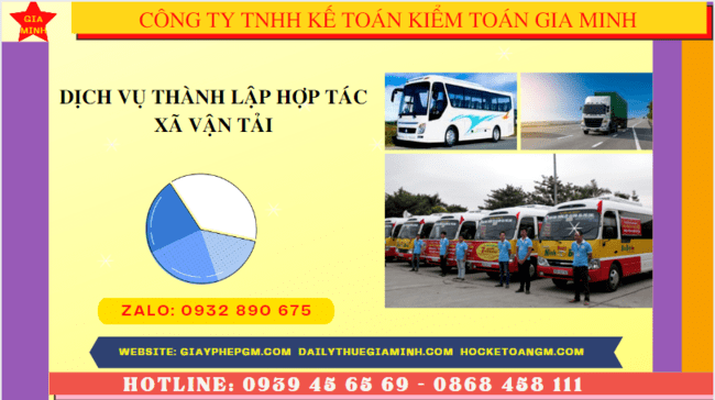Dịch vụ thành lập hợp tác xã vận tải tại hưng yên 4 Điều kiện thành lập hợp tác xã vận tải tại Hưng Yên