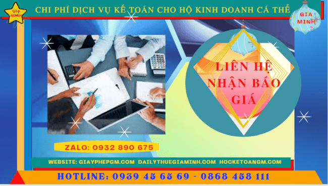 Giá dịch vụ kế toán thuế hộ kinh doanh tại Trà Vinh