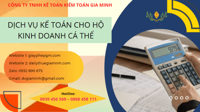 DỊCH VỤ KẾ TOÁN CHO HỘ KINH DOANH CÁ THỂ TẠI VĨNH PHÚC 6 Địa chỉ làm dịch vụ kế toán hộ kinh doanh tại Vĩnh Phúc
