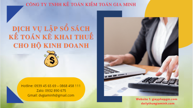 Dịch vụ lập sổ sách kế toán cho hộ kinh doanh tại Kon Tum