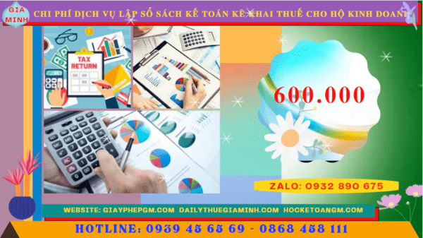 Bảng giá dịch vụ kê khai thuế hộ kinh doanh tại Quảng Nam