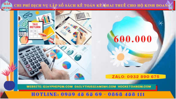 Dịch vụ lập sổ sách kế toán kê khai thuế cho hộ kinh doanh tại Quảng Ngãi – Trọn gói, uy tín 5 Bảng giá dịch vụ kê khai thuế hộ kinh doanh tại Quảng Ngãi