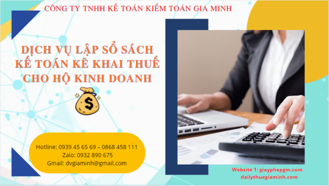 Dịch vụ lập sổ sách kế toán kê khai thuế cho hộ kinh doanh tại Khánh Hòa – Trọn gói, chuyên nghiệp 6 Dịch vụ lập sổ sách kế toán cho hộ kinh doanh tại Khánh Hòa