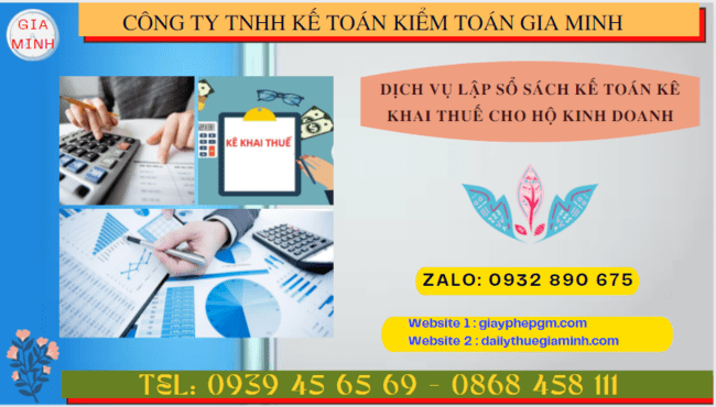 Dịch vụ lập sổ sách kế toán kê khai thuế cho hộ kinh doanh tại Quảng Bình – Trọn gói, chính xác và nhanh chóng 4 Dịch vụ lập sổ sách kế toán kê khai thuế cho hộ kinh doanh tại Quảng Bình