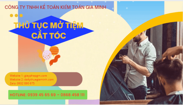 Quy trình thủ tục mở tiệm cắt tóc tại Bến Tre