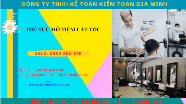 Hồ sơ thủ tục mở tiệm cắt tóc như thế nào tại Đồng Tháp