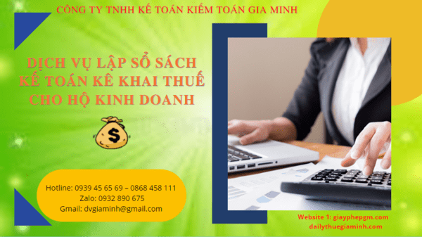 Dịch vụ lập sổ sách kế toán kê khai thuế cho hộ kinh doanh tại Quảng Ngãi – Trọn gói, uy tín 6 Dịch vụ lập sổ sách kế toán cho hộ kinh doanh tại Quảng Ngãi