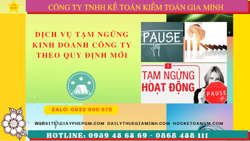 Thủ tục tạm ngừng hoạt động doanh nghiệp tại Tây Ninh