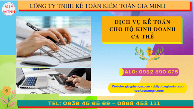 DỊCH VỤ KẾ TOÁN CHO HỘ KINH DOANH CÁ THỂ TẠI VĨNH PHÚC 4 Dịch vụ kế toán hộ kinh doanh trọn gói giá rẻ tại Vĩnh Phúc
