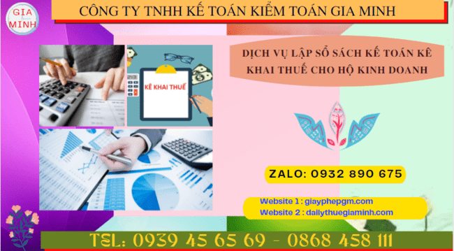 Dịch vụ lập sổ sách kế toán kê khai thuế cho hộ kinh doanh tại Vĩnh Phúc – Trọn gói, chính xác và nhanh chóng 4 Dịch vụ lập sổ sách kế toán kê khai thuế cho hộ kinh doanh tại Vĩnh Phúc