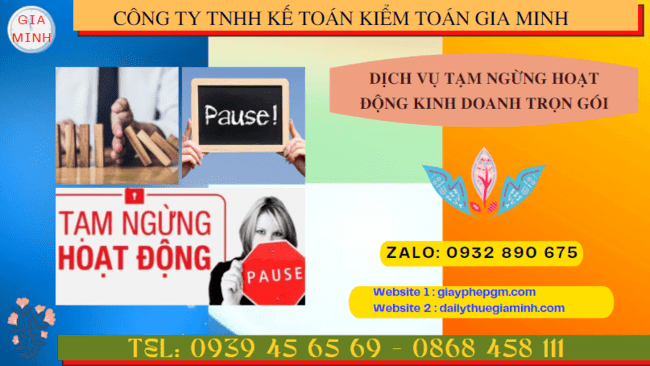 Thủ tục tạm ngừng hoạt động kinh doanh công ty tại Đắk Nông