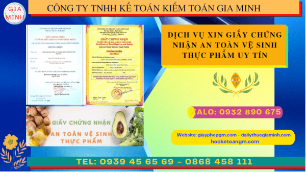 DỊCH VỤ XIN GIẤY CHỨNG NHẬN AN TOÀN VỆ SINH THỰC PHẨM UY TÍN TẠI TÂY NINH 6 Hồ sơ xin cấp giấy chứng nhận an toàn vệ sinh thực phẩm tại Tây Ninh
