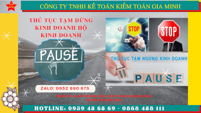Thủ tục tạm dừng kinh doanh hộ kinh doanh tại Kon Tum 6 Tạm dừng kinh doanh hộ kinh doanh theo quy định tại Kon Tum