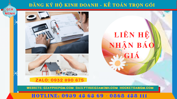 ĐĂNG KÝ HỘ KINH DOANH BẮC NINH - KẾ TOÁN TRỌN GÓI BẮC NINH 5 Bảng giá dịch vụ đăng ký hộ kinh doanh tại Bắc Ninh
