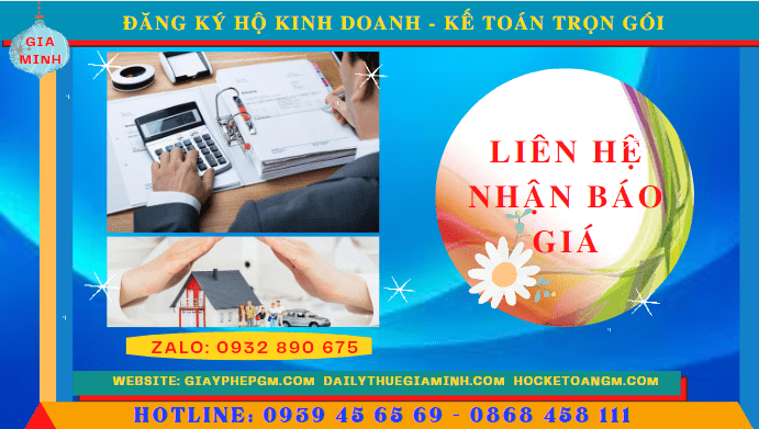 Bảng giá dịch vụ đăng ký hộ kinh doanh tại Hà Giang