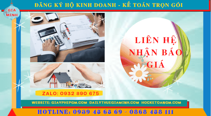Đăng ký hộ kinh doanh Hải Dương nhanh chóng | Kế toán trọn gói Hải Dương 5 Bảng giá dịch vụ đăng ký hộ kinh doanh tại Hải Dương