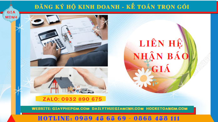 ĐĂNG KÝ HỘ KINH DOANH KIÊN GIANG - KẾ TOÁN TRỌN GÓI KIÊN GIANG 5 Bảng giá dịch vụ đăng ký hộ kinh doanh tại Kiên Giang