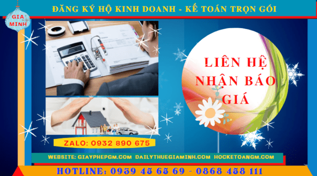 Dịch vụ Đăng ký hộ kinh doanh Nam Định – Kế toán trọn gói chuyên nghiệp 5 Bảng giá dịch vụ đăng ký hộ kinh doanh tại Nam Định